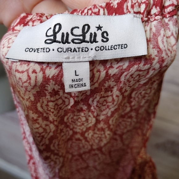 LULU'S high neck mini dress size L - Picture 10 of 13